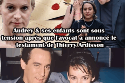 Scandale autour de l’héritage Ardisson : Audrey Crespo-Mara isolée et en pleurs face à la colère des enfants de Thierry qui l’assignent devant les tribunaux, accusée de manipulations et de manœuvres financières cachées, la journaliste de TF1 doit affronter une tempête médiatique et judiciaire sans précédent, une bataille qui révèle les fractures secrètes d’une famille puissante et menace de tout détruire, amour, réputation et héritage compris, cliquez ici pour lire l’intégralité de cette affaire qui secoue la France