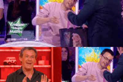 😢 ÉMOTION PURE EN DIRECT ! Jean-Luc Reichmann a reçu le cadeau le plus inattendu et le plus touchant de sa carrière de la part d’un candidat. L’explication derrière cet objet si symbolique a laissé l’animateur SANS VOIX, au bord des larmes. Un moment de télévision rare et magique. ✨❤️ Découvrez l’histoire de ce cadeau incroyable en commentaire ! 👇