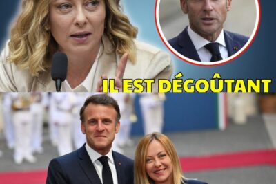 Explosive comeback – Il y a 10 minutes à peine, Giorgia Meloni a envoyé un message choc à Emmanuel Macron : rupture diplomatique, avertissement personnel ou jeu politique ? 🤯 Que cache cette réaction soudaine venue de Rome ? Coïncidence ou plan secret ? Détails qui changent tout — continuez à lire.
