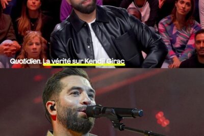 Kendji Girac choque et émeut sur Quotidien : à la veille de la sortie de Mi Vida, il brise le silence sur ses excès, sa relation à l’alcool et l’incident qui a failli lui coûter la vie 💔. Un témoignage cru, intense, qui interpelle une génération entière.
