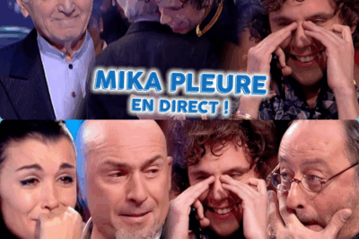 Tragedy émotionnelle en direct : Mika, le chanteur à la voix d’ange, s’effondre littéralement en larmes lors de sa première rencontre bouleversante avec Charles Aznavour, un moment de télévision qui restera gravé à jamais dans les mémoires, tant la sincérité de l’artiste a touché le public et révélé une blessure intime, une admiration démesurée et un secret enfoui derrière ses sanglots – était-ce vraiment de simples larmes de joie, ou le reflet d’une douleur plus profonde ? 👉 Lire plus dans le premier commentaire 👇👇