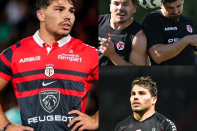 Quand le Stade Toulousain retrouve enfin son capitaine : le retour de Julien Marchand relance la machine face à Pau — pendant que Antoine Dupont poursuit sa lente remontée