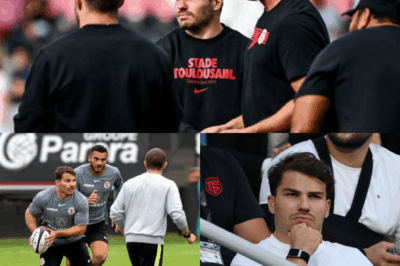 ⚡ « Antoine Dupont réapparaît à l’entraînement du Stade Toulousain après six mois d’enfer : entre larmes, crainte et espoir, la France du rugby retient son souffle avant le choc contre l’UBB »