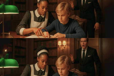 Le fils du milliardaire échouait à tous les examens jusqu’à ce qu’une domestique noire apparaisse…