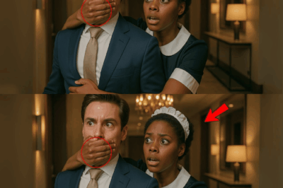 Un millionnaire rentre tard, sa femme de ménage noire lui ordonne silence… puis le choc total….