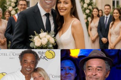 À 65 ans, Yannick Noah surprend le monde entier en brisant enfin le silence autour de son intimité la plus secrète : celui qu’on croyait insaisissable et éternellement libre révèle le mariage de sa vie, une union inattendue, faite de passion, de douleurs cachées et de promesses impossibles à tenir. Derrière le sourire du champion et la voix du chanteur adulé, se cache une histoire bouleversante qui va complètement changer l’image que vous aviez de lui… la vérité derrière ce mariage incroyable vous laissera sans voix, lisez la suite maintenant.  Yannick Noah. Rien que le nom évoque une légende. Champion de Roland-Garros en 1983, figure charismatique du tennis français, chanteur à succès aux textes porteurs de paix et d’amour, personnalité adorée mais parfois controversée… Depuis plus de quarante ans, il incarne cette image de l’homme libre, insaisissable, vivant au rythme de ses passions. Pourtant, à 65 ans, l’homme au sourire éclatant a choisi de lever le voile sur une part de lui qu’il avait toujours soigneusement gardée secrète : le mariage de sa vie.  Une révélation qui surprend, car Yannick Noah a toujours donné l’image d’un homme qui ne se laisse pas enfermer. Ses relations, souvent exposées dans la presse, semblaient dessiner le portrait d’un séducteur, d’un éternel vagabond sentimental, plus attaché à ses voyages, à sa musique et à ses combats qu’aux chaînes d’un mariage durable. Et pourtant, dans une récente confession, il a bouleversé ses fans : oui, il a connu une union unique, différente de toutes les autres, un mariage qui a marqué sa vie à jamais.  L’histoire commence loin des projecteurs, dans une période où Noah cherchait encore sa voie. Derrière le champion flamboyant se cachait un homme en quête d’équilibre. C’est alors qu’il rencontre celle qui allait devenir son ancrage. Une femme discrète, étrangère au monde du tennis et du show-business, mais dont la force intérieure a captivé l’athlète. Leur relation, bâtie dans la confidentialité, s’est rapidement transformée en une passion dévorante. Pourtant, cette union ne fut pas seulement un conte de fées.  Selon ses propres mots, ce mariage a été « une bénédiction et une épreuve ». Derrière les apparences heureuses se sont mêlés des sacrifices douloureux. L’un voyageait sans cesse, en tournée ou sur les courts, l’autre tentait de maintenir une vie stable, parfois dans l’ombre, souvent seule. Les promesses d’être toujours là l’un pour l’autre ont souvent été mises à l’épreuve par la distance, les obligations et la pression médiatique.  « J’étais partagé entre deux mondes », a confié Noah. « Celui de ma vie publique, où tout semblait facile, et celui de ma vie privée, où chaque absence creusait un peu plus le fossé. » Ce mariage, dit-il, fut à la fois sa plus grande force et sa plus grande douleur. Car aimer, pour lui, signifiait aussi faire souffrir, malgré lui, la personne qui partageait son quotidien.  Ce qui frappe, dans cette révélation tardive, c’est la sincérité. À 65 ans, Noah n’a plus besoin de préserver une image parfaite. Il assume ses erreurs, ses fragilités, et surtout l’importance de ce lien qui a façonné l’homme qu’il est devenu. Ce mariage, même s’il n’a pas résisté au temps, reste « l’union de sa vie », celle qui lui a appris le prix de l’amour véritable, au-delà des strass et des apparences.  Les proches de Noah racontent que cette histoire l’a profondément marqué. Ceux qui l’ont connu durant cette période décrivent un homme plus posé, plus centré, mais aussi traversé par des doutes. Car si Noah a toujours su enflammer un stade ou un concert, il avait beaucoup plus de mal à affronter le silence des absences, les disputes liées à la jalousie, les incompréhensions qui naissent dans l’ombre des carrières hors norme.  Mais alors, pourquoi avoir gardé le silence si longtemps ? Pourquoi ne révéler cette union qu’aujourd’hui ? L’explication est simple, selon lui : il voulait protéger. Protéger sa compagne de l’époque, protéger ses enfants, protéger aussi une part de lui qui ne supportait pas le regard intrusif des médias. « Quand on est une personnalité publique, tout est amplifié. Un sourire devient un scandale, une dispute se transforme en drame national. Je voulais que cette histoire reste nôtre, qu’elle nous appartienne », explique-t-il.  Aujourd’hui, le temps a passé. Les blessures se sont refermées, les rancunes se sont dissipées. Yannick Noah regarde en arrière avec émotion, mais sans amertume. Au contraire, il reconnaît que cette union, avec ses hauts et ses bas, a été essentielle pour comprendre ce qu’il voulait – et ce qu’il ne voulait pas – dans sa vie sentimentale. « Sans ce mariage, je ne serais pas l’homme que je suis aujourd’hui », confesse-t-il.  Ses fans, eux, oscillent entre surprise et admiration. Certains ne comprennent pas pourquoi il a tant attendu pour en parler, d’autres saluent au contraire sa pudeur et sa volonté de préserver ce qui comptait pour lui. Sur les réseaux sociaux, les réactions se multiplient : « Je découvre un autre Yannick Noah », écrit un internaute. « Derrière la star, il y avait un homme blessé, mais profondément humain. »  Cette révélation ouvre aussi un nouveau chapitre dans la perception du chanteur. Trop souvent réduit à ses succès sportifs ou musicaux, il apparaît désormais comme un homme plus complexe, plus vulnérable. Un homme qui a aimé avec intensité, qui a souffert en silence, mais qui choisit, à l’âge où beaucoup préfèrent se taire, de partager son expérience.  En évoquant ce mariage, Yannick Noah n’offre pas seulement une anecdote personnelle. Il délivre un message universel : même ceux que l’on croit forts, libres et inaccessibles vivent des histoires de cœur faites de passion et de douleur. Que derrière chaque image publique se cache une réalité souvent plus fragile, plus bouleversante.  À 65 ans, le champion devenu chanteur ne cherche plus à séduire par des victoires ou des refrains, mais par sa vérité. Et cette vérité, c’est qu’il a aimé, profondément, follement, douloureusement. Un mariage unique, qui a marqué sa vie au fer rouge et qu’il ose enfin raconter.  Alors que ses confidences circulent déjà dans les médias, une question brûle les lèvres de ses admirateurs : qui est cette femme, ce grand amour qu’il décrit ? Le mystère reste entier. Car Noah, fidèle à lui-même, garde encore une part de secret. Un équilibre entre dévoilement et pudeur, entre aveux et silence. Et peut-être est-ce justement ce mystère qui rend son récit encore plus fascinant.  En brisant le silence, Yannick Noah ne nous donne pas toutes les réponses. Mais il nous rappelle que, derrière chaque légende, il y a un cœur qui bat, parfois brisé, parfois exalté. Et c’est peut-être cela, au fond, qui explique pourquoi, quarante ans après Roland-Garros, il continue d’émouvoir les foules.