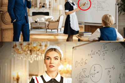 Millionnaire Français Rentre Plus Tôt — Ce Que La Femme De Ménage Apprit À Son Fils Le Laissa Muet