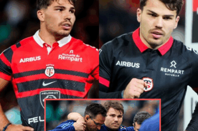 Antoine Dupont réapparaît soudain au Stade Toulousain : le retour inattendu du héros blessé, entre doutes, secrets médicaux et espoirs fous d’un come-back avant Noël