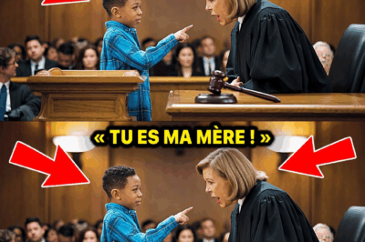 UN GARÇON NOIR DIT À LA JUGE : “VOUS ÊTES MA MÈRE” — LA SALLE D’AUDIENCE SE FIGE