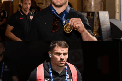 Alors que son retour sur les terrains s’amorce, Antoine Dupont joue-t-il un double jeu romantique ? Les rumeurs d’une liaison secrète éclatent en pleine saison — révélations, doutes et tourmente