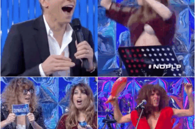 Petit incident sur le plateau : une choriste dévoile un sein, et Nagui lance avec humour : “Merci pour ce moment de bonheur !”