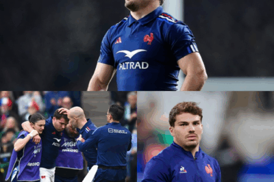 🔥📉 Antoine Dupont critiqué par ses coéquipiers : tensions internes et fractures dans le vestiaire des Bleus.