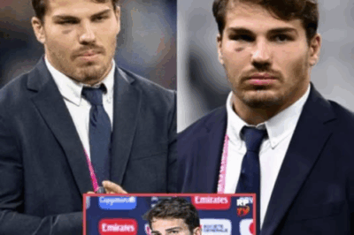 Antoine Dupont explose en direct : la star du rugby français quitte brutalement une interview télévisée après une question jugée humiliante, laissant journalistes et spectateurs dans un silence sidérant et choqué….