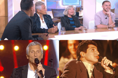 Quand Nagui, figure légendaire et animateur star de Taratata, croise Michou, le phénomène adoré des jeunes, c’est une alchimie improbable qui se crée sous les yeux médusés du public de C à Vous, une confrontation qui dépasse les générations et dévoile des moments d’une intensité rare, où confidences, éclats de rire et révélations chocs s’enchaînent sans répit, offrant une plongée dans l’univers de deux icônes françaises que tout sépare mais que la passion pour le divertissement unit, une soirée inoubliable qui restera gravée dans l’histoire de la télévision