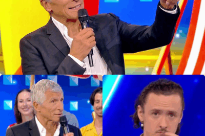 😱 Malaise en direct – Nagui piqué au vif par une vanne du Maestro : “Ah, c’est la taille qui compte ?” 💥 Une réplique inattendue qui enflamme le plateau de N’oubliez pas les paroles. Rires, malaises et complicité étrange entre les deux hommes… Mais jusqu’où peut-on aller dans l’humour à la télévision ? Certains ont crié au génie, d’autres à l’irrespect. Nagui, visiblement touché, a répondu avec une classe (et une ironie) qui a fait exploser le public. Coïncidence ou revanche bien placée ? 👉 Le moment culte à revoir dans le 1er c🗯mmentaire 👇👇