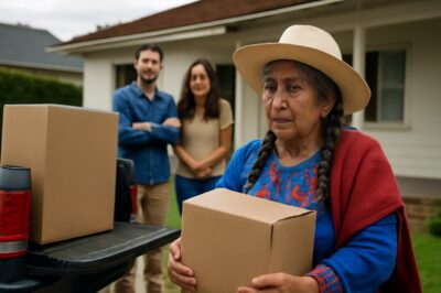 “Ils l’ont expulsée après lui avoir pris tout, mais 48 heures plus tard, elle revient avec quelque chose qui les laisse sans voix !”