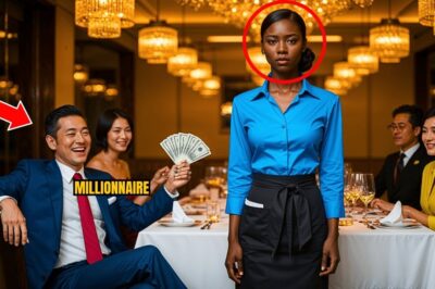 “De professeure de Columbia à serveuse humiliée : Jasmine Williams affronte Richard Blackwood dans un défi cruel au Prestige Club, où l’argent colossal cache un jeu de pouvoir et d’arrogance, révélant la tragédie et la résilience de sa vie brisée.”