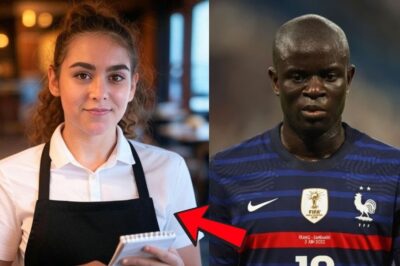 Virée pour sa gentillesse : L’incroyable nuit où une serveuse a aidé N’Golo Kanté sans le savoir et a tout changé