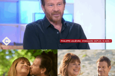 “Ça a été le coup de foudre” : Philippe Lelièvre s’exprime sur la relation entre Michèle Bernier, sa femme dans La Stagiaire, et son épouse