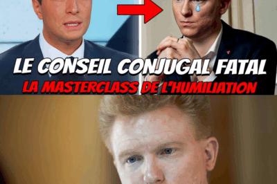 Le “Conseil Conjugal Fatal” : Comment Jordan Bardella a transformé un piège sur Quatennens en un K.O. politique en deux temps