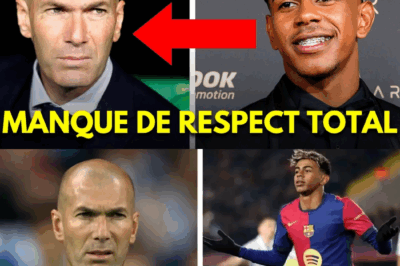 Lamine Yamal se Moque de Zidane – Ce Que Zidane Fait Ensuite Humilie le Petit Gosse
