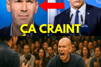 « FERME TA BOUCHE » : L’HUMILIATION MONDIALE DU MINISTRE ISRAÉLIEN PAR LE SILENCE PUIS LA RÉPLIQUE MESURÉE DE ZINÉDINE ZIDANE.