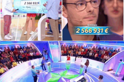 Incroyable révélation – Record battu dans Les 12 Coups de midi 😳 Jean-Luc Reichmann n’en croit pas ses yeux : une candidate inconnue entre dans la légende ✨ Sa réponse, donnée en une fraction de seconde, bouleverse l’histoire du jeu 📺 Comment a-t-elle fait ? Télépathie, intuition ou préparation secrète ? Les caméras ont tout filmé, mais une séquence censurée sème le doute 🤔 Et si ce n’était pas qu’un simple hasard ? 💣 👉 Découvrez-en plus dans les commentaires 👇👇