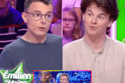 “Cyprien n’a pas du tout le même profil qu’Émilien” : la déclaration inattendue de Jean-Luc Reichmann crée le débat chez les fans des 12 Coups de Midi. L’animateur, habituellement si discret sur ses candidats, a cette fois brisé le silence pour dresser un parallèle surprenant entre les deux champions. L’un est cérébral, méthodique et réservé ; l’autre, instinctif, solaire et imprévisible. Deux univers, deux approches du jeu, deux personnalités qui fascinent. Mais derrière ces mots, Jean-Luc glisse aussi une révélation sur ce qu’il attend vraiment d’un grand maître du midi… cliquez pour découvrir ce qu’il a voulu dire.