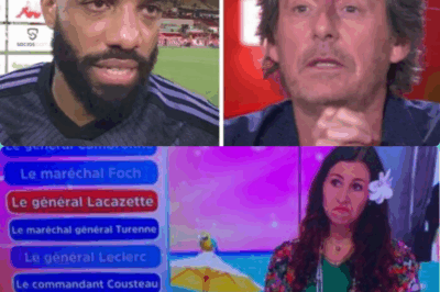 Moment de gêne total 😳 – Alexandre Lacazette sous le choc dans “Les 12 Coups de Midi” : une question sur lui le déstabilise complètement, Jean-Luc Reichmann tente de rattraper le malaise… mais le silence du plateau en dit long 😨 Coïncidence ou provocation déguisée ? 👉 Lire plus dans le premier commentaire 👇👇