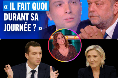 💥 Réplique explosive : Jordan Bardella répond à Eric Dupond-Moretti après le tacle à Marine Le Pen 😱 ! Les micros captent chaque haussement de voix et chaque regard accusateur 😳. Provocation, stratégie ou vengeance politique ? Les spectateurs retiennent leur souffle, le plateau est électrisé, et les réseaux sociaux s’enflamment instantanément 😱. Que cache réellement cette réponse de Bardella ? Mensonges, calculs ou vérités dérangeantes ? Les journalistes peinent à recadrer le débat, tandis que chaque mot est analysé avec minutie 🔥 👉 Lire plus dans le premier commentaire 👇👇