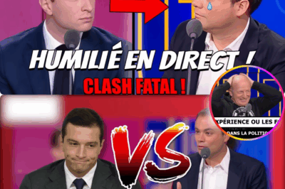 L’avocat traite Bardella d’“INSTAGRAMMEUR”, déclenchant un choc politique immédiat : devant les caméras, le jeune président du RN, piqué au vif, répond avec une froideur glaciale et une précision tranchante qui fait vaciller tout le plateau, renverse l’accusation et expose un à un les non-dits du débat, transformant une simple pique en affrontement idéologique brutal, où chaque phrase devient une arme, chaque silence une menace, jusqu’à ce moment final, un retournement inattendu, que personne n’avait vu venir et qui laisse l’avocat totalement déstabilisé, cliquez pour connaître la suite.