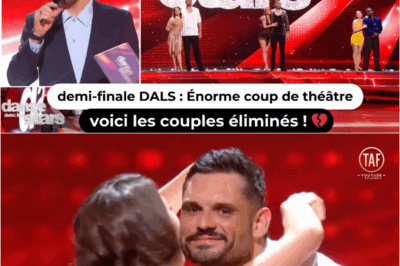 Demi-finale Danse avec les Stars : L’énorme coup de théâtre, deux couples éliminés et le rêve brisé aux portes de la finale !