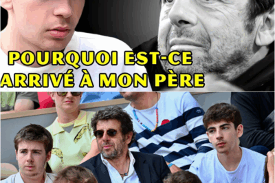 À 65 ans, le fils de Patrick Bruel brise le silence : la bouleversante vérité sur la « profonde tristesse » cachée de son père