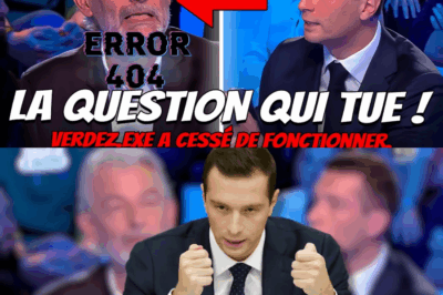Bardella “Atomise” Verdez : La question retour qui a fait imploser le piège en direct sur TPMP