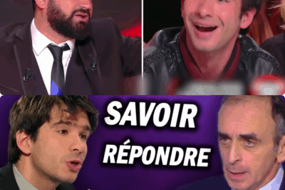 Scared to death – Le face-à-face explosif entre Juan Branco et Éric Zemmour tourne au cauchemar politique 😳🔥 Accusations, provocations, phrases assassines : une séquence où tout bascule. Était-ce vraiment un simple débat… ou l’un des coups médiatiques les plus calculés de l’année ? Que cachent les deux camps ? Pourquoi un conseiller aurait-il quitté le plateau en plein tournage ? Coincidence or secret ? Les zones d’ombre s’accumulent, les témoignages se contredisent, et la vérité semble se dérober… 🔽 Tous les détails dans les c🗯mmentaires 👇👇