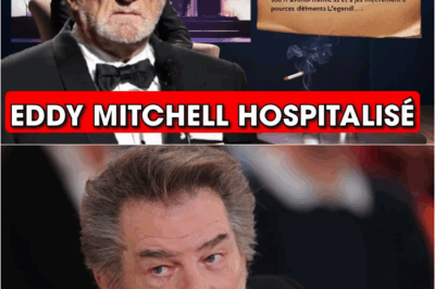 Eddy Mitchell, 82 ans : L’hospitalisation choc et les révélations bouleversantes sur l’alcool et le tabac