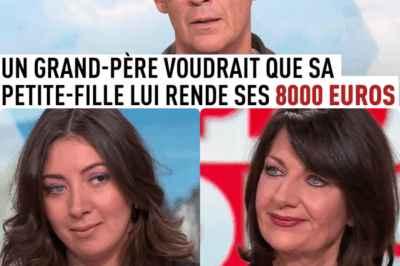 Il y a 1 heure – Scène explosive en direct : Julien Courbet fait face à une petite-fille déterminée à ne jamais rembourser son grand-père, révélant un conflit familial qui glace le plateau 😳 Entre accusations, silences étranges et contradictions troublantes, une question hante les téléspectateurs : que cache vraiment cette histoire qui semble bien plus sombre qu’un simple litige financier ? Coïncidence ou secret enfoui ? Et surtout… pourquoi refuse-t-elle de répondre à certaines questions clés ? Les témoins sur place parlent d’un moment “hors de contrôle” ❗ 👉 Voir le 1er commentaire 👇👇