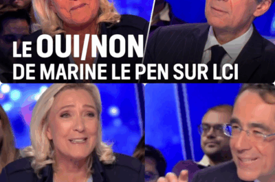 PERSONNE NE S’Y ATTENDAIT ! 🚨 Peine de Mort, OTAN : La Vérité Éclate sur le “OUI/NON” CHOC de Marine Le Pen – Un Aveu Qui Brise Tous les Tabous ! Il est difficile de croire que la candidate ait pu être aussi tranchante sur des sujets aussi explosifs, mais la vérité éclate au grand jour : face à Darius Rochebin, elle a livré des réponses sans ambiguïté qui pourraient être une malédiction pour son image modérée. Nous avons démonté l’intégralité du face-à-face, révélant les détails explosifs de ses positions sur le rétablissement de la peine capitale et la sortie de l’OTAN. Cette liste de “OUI/NON” radicaux va vous agacer ou vous galvaniser, mais elle est vraie. Quel est le premier signe inquiétant que ce virage idéologique marque un retour aux fondamentaux de l’extrême droite ? Découvrez les aveux cinglants de Marine Le Pen et l’analyse complète de ce moment politique capital dans les commentaires ! 👇 Ne ratez pas cette lecture choc !