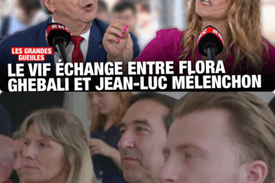 ⚡ Moment de chaos en direct : Jean-Luc Mélenchon et Flora Ghebali s’écharpent devant des millions de téléspectateurs 😳. Les micros enregistrent chaque haussement de voix, chaque réplique acérée. Est-ce un simple clash ou le signe d’une fracture profonde au sein de la gauche française ? Que tente de cacher cette dispute publique ? Accident, stratégie ou révélation inattendue ? Le plateau est figé, les journalistes décontenancés, et les internautes partagés entre admiration et choc 😱. Chaque mouvement est analysé, chaque mot décortiqué. 🔽 Tous les détails dans les c🗯mmentaires 👇