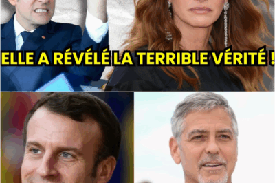 Rupture Transatlantique : La Confession Explosive de Julia Roberts sur Emmanuel Macron qui Ébranle l’Élysée