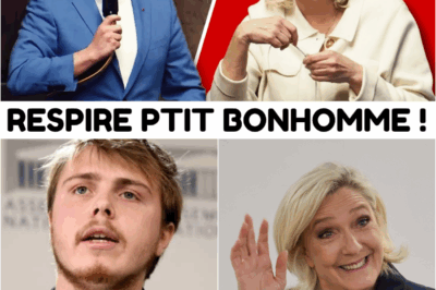 Clash explosif à l’Assemblée : Quand Louis Boyard traite le RN de “monstres”, Marine Le Pen riposte et pulvérise la rhétorique LFI