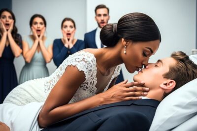 La femme de ménage noire épouse un homme dans le coma pour sauver sa famille… un baiser change tout