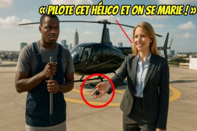 « PILOTE CET HÉLICO ET JE T’ÉPOUSE » — DIT LA PATRONNE… AVANT DE DÉCOUVRIR QUI IL ÉTAIT…