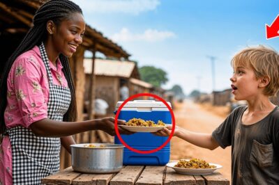 Une Vendeuse Ambulante NOIRE Nourrissait Un Garçon SANS ABRI;Un Jour 2 Hélicos Se Posent à Son Stand