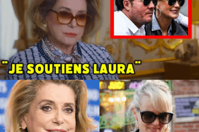 Catherine Deneuve brise son silence : Un geste de soutien dévastateur à Laura Smet qui déchire le masque de Laeticia Hallyday.
