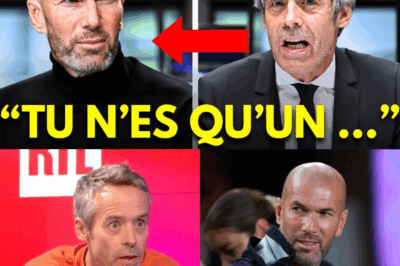 La Dignité Inébranlable : Quand Zinédine Zidane a Répondu à l’Accusation d’« Hypocrisie » par la Leçon du Silence sur le Plateau de Quotidien