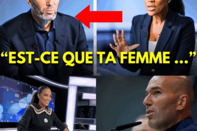 Christine Kelly Pose Une Question Dérangeante à Zidane – Sa Réaction Surprend Toute La France