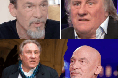 « La petite, elle se mettra en place lorsque la grande le sera ! » : L’humiliation féroce de Florent Pagny par Gérard Depardieu et la riposte glaciale qui a révélé une star.