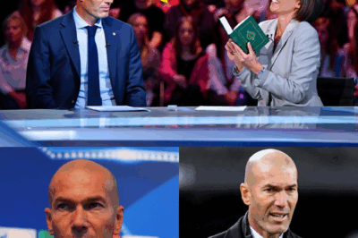 « Un pays qui perd le respect, perd tout » : Le jour où le calme olympien de Zidane a humilié une présentatrice moqueuse en direct.