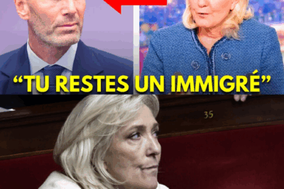 « Je l’ai gagné par le cœur » : La riposte magistrale de Zinedine Zidane qui a redéfini l’identité française face à l’attaque politique.